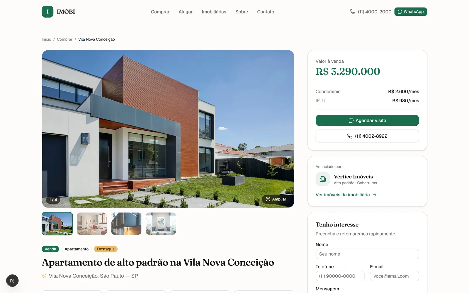 Detalhe do imóvel